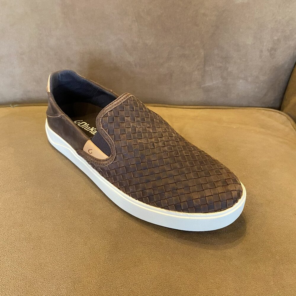 Olukai - Lae'ahi Lauhala Dark Java - Multiple Sizes (NEW W/ BOX)